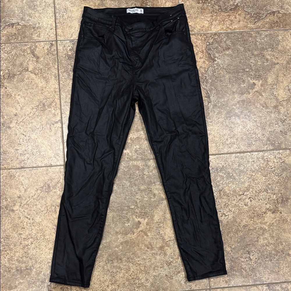 Abercrombie & Fitch Charcoal High Rise Jeans